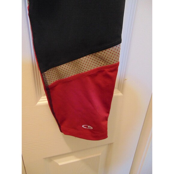 Champion Duo Dry Women's XXL  Athletic Work Out Pants/Leggings Black/Maroon - Picture 5 of 15